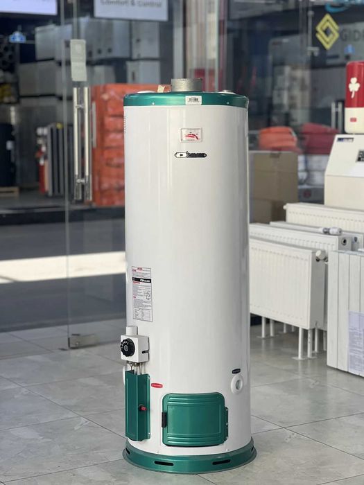 DiCalore INOX  Газовый БОЙЛЕР 200литр из нержавеющей стали со склада