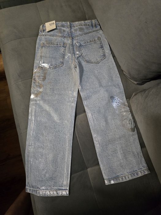 Детски блестящи дънки