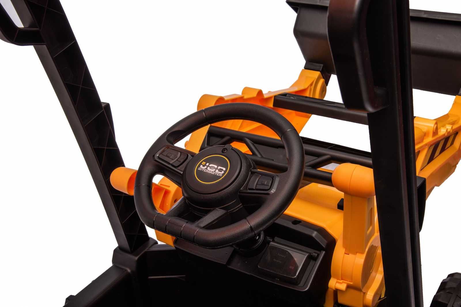 Лицензиран Акумулаторен Багер JCB, 70W, 12V/4.5Ah, Родителски контрол