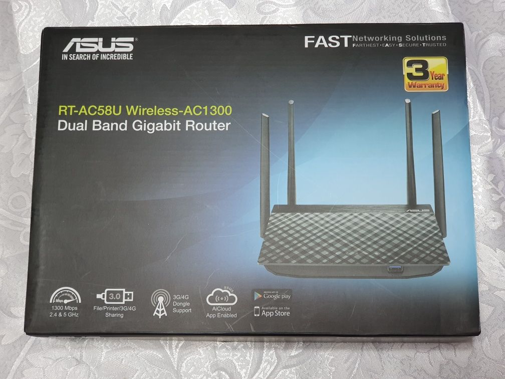 ASUS RT-AC58U Wireless AC1300 Gigabit