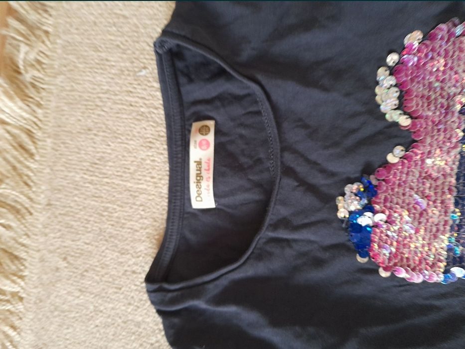 tricou tricouri fata fete h&m next desigual 4 5 6 ani, marime 110 116