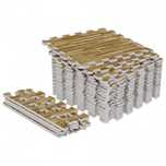Set de covorașe de protecție pentru podea 30x30 cm, lemn deschis