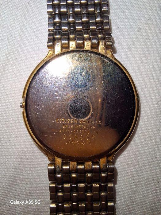 Ceas Citizen Quartz vintage, model 4771- 471075 TA - Japonia