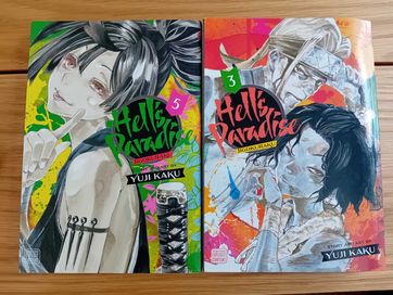Манга Hell's paradise vol 3 и 5
