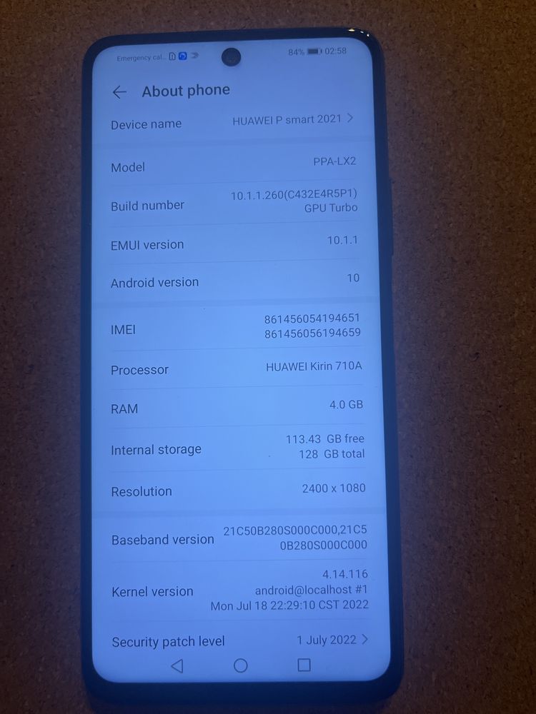 Huawei P Smart 2021 128 Gb ID-dzh422