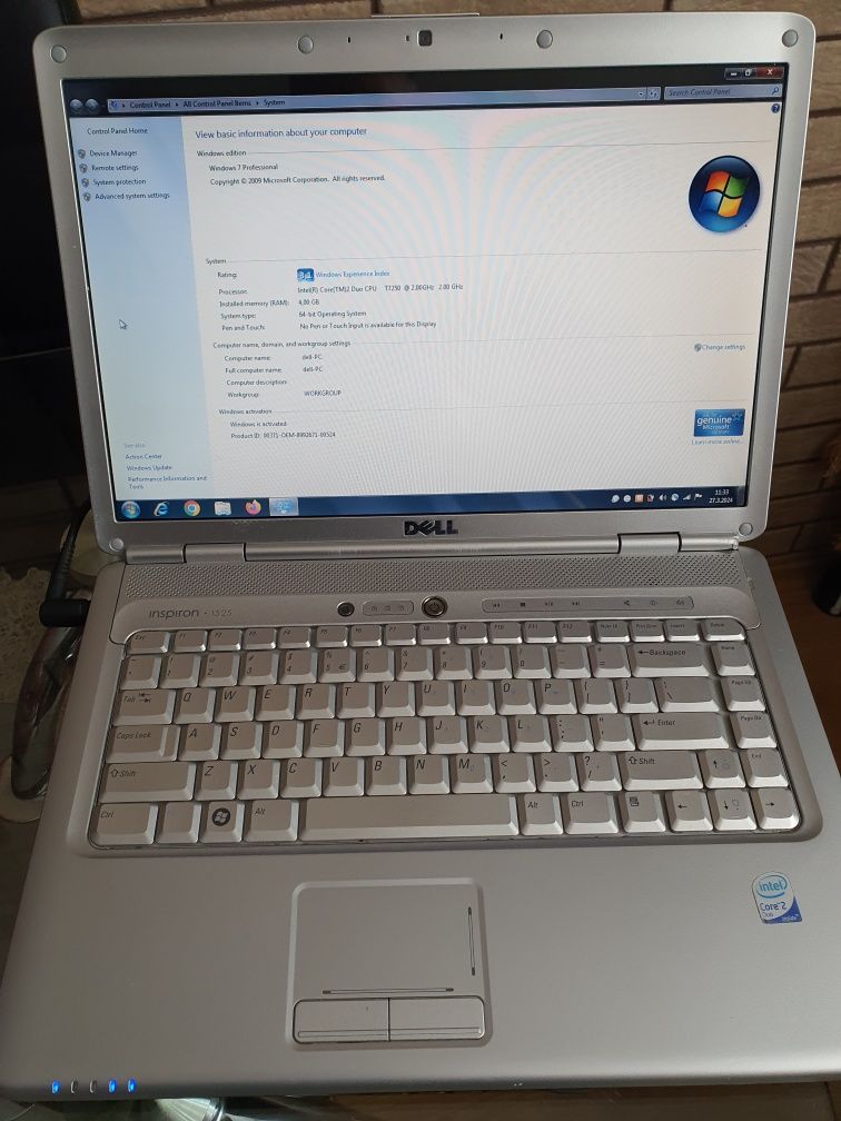 Laptop Dell inspiron 1525