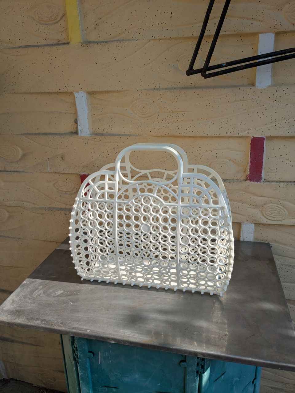 Geantă (coș, sacoșă, poșetă) cumpărături. Super trendy.