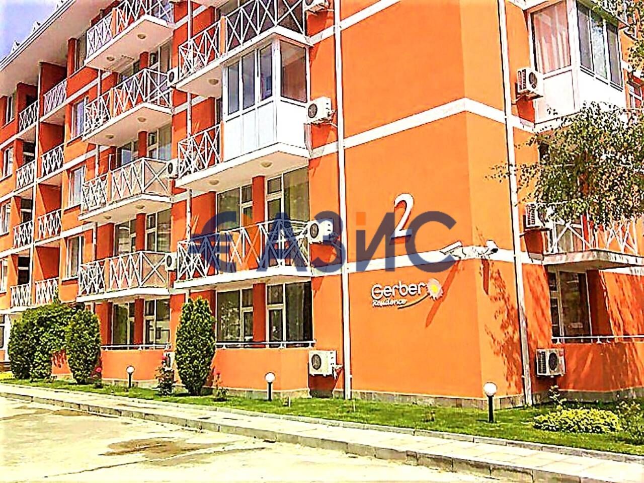 Студио в комплекс Гербер 2, Слънчев бряг, България, 30 кв., цена 45