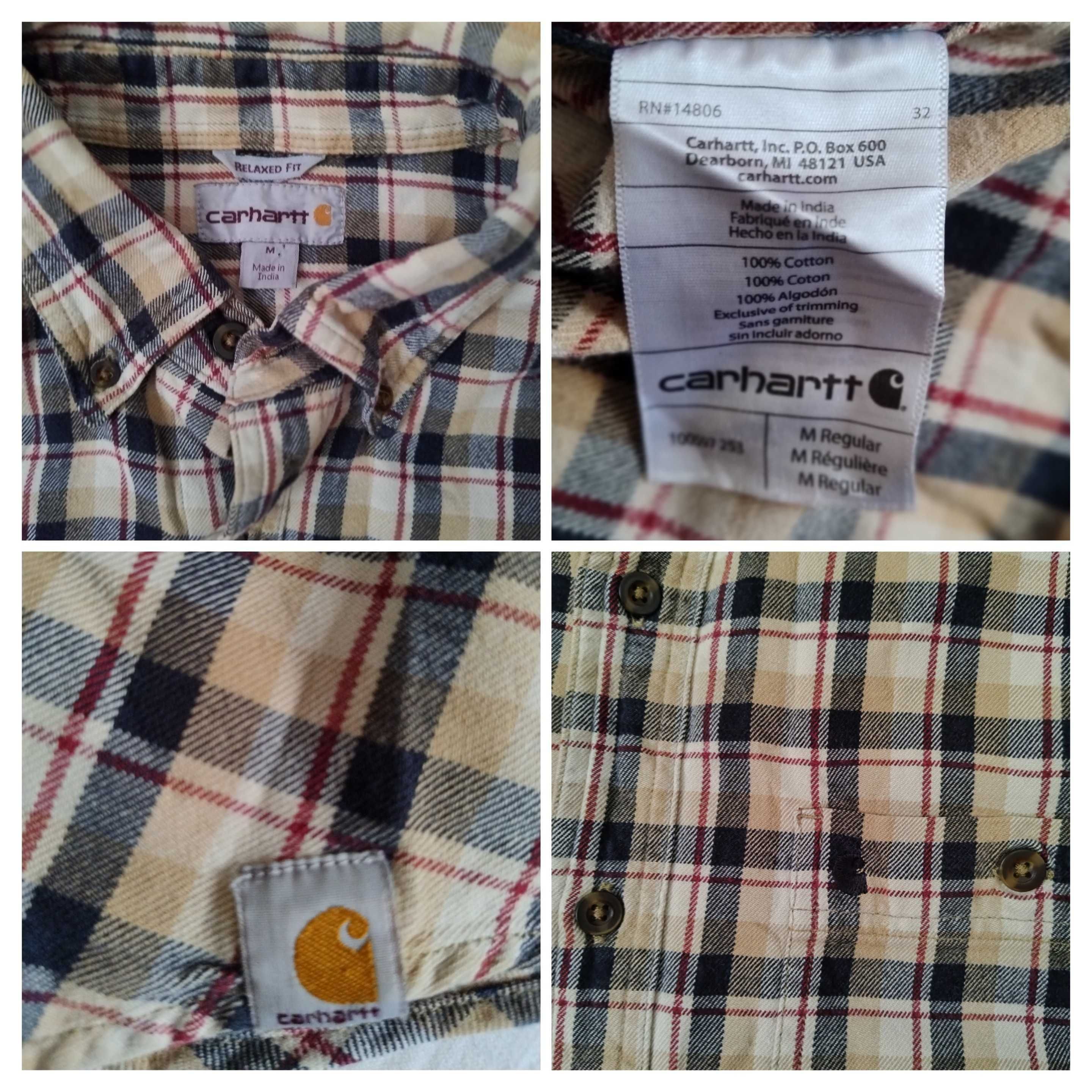 Carhartt - M,   Levi's - M, Replay - L, мъжки ризи