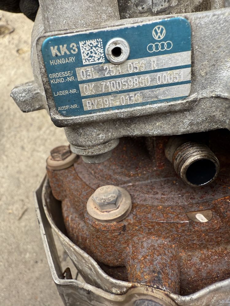 Turbina,turbo 1.6Tdi\CAY\vw polo 6r,skoda fabia 2,seat ibiza