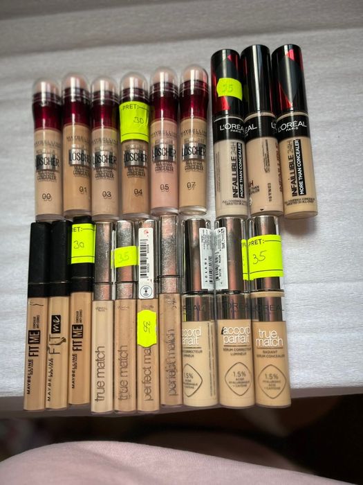 Fond de ten, pudra, consiler, Bb/cc