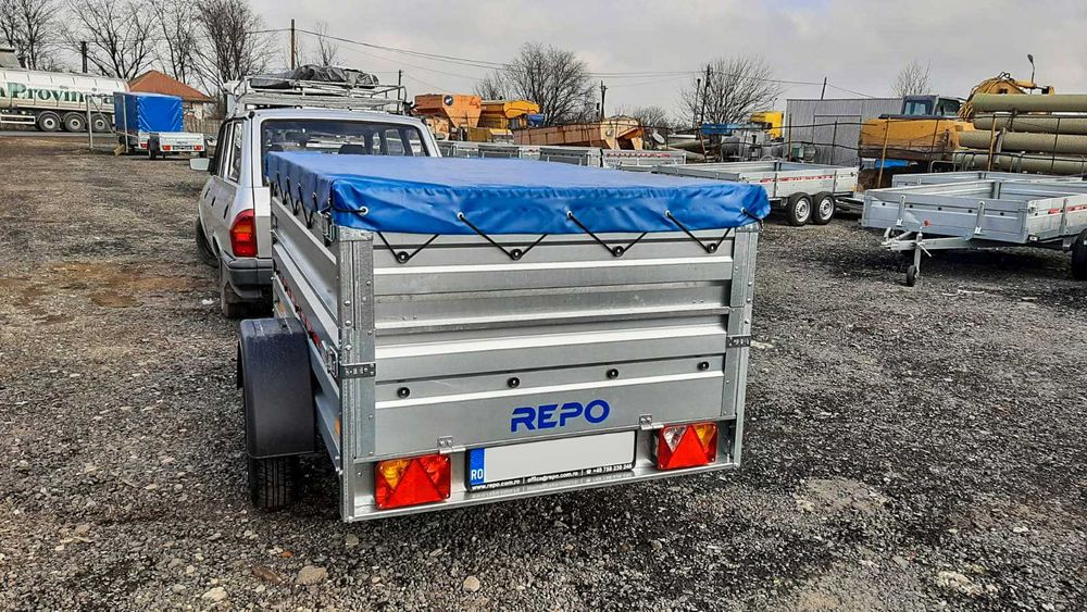 Remorca auto 750 REPO , Mono Ax, carte Rar+nr. rosu GRATUIT