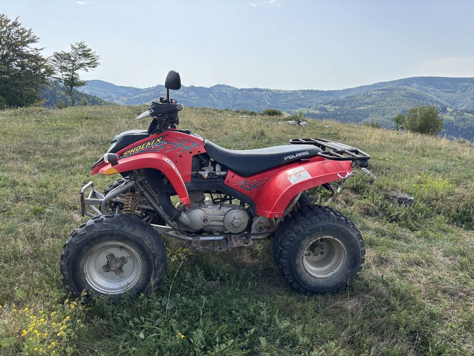 Vând polaris pheonix quad 200 Cc, preț în €!