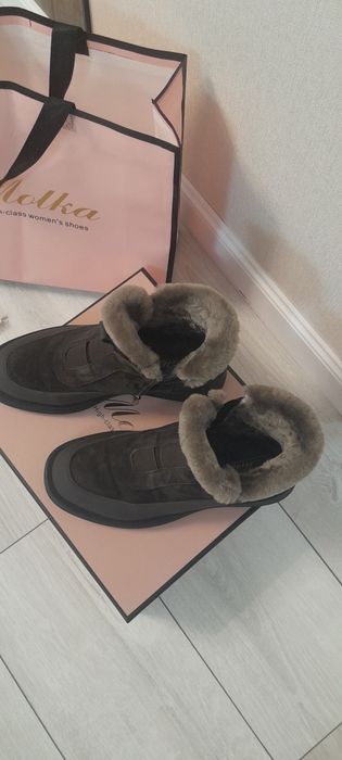Женские ботинки, Зима.