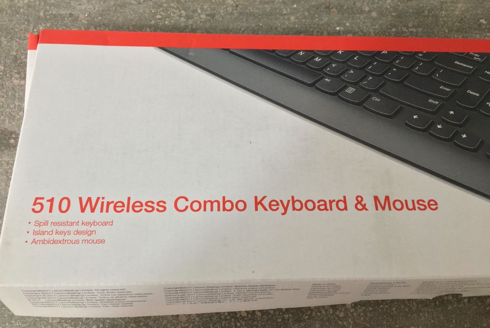 Tastatură Lenovo 510 Wireless black