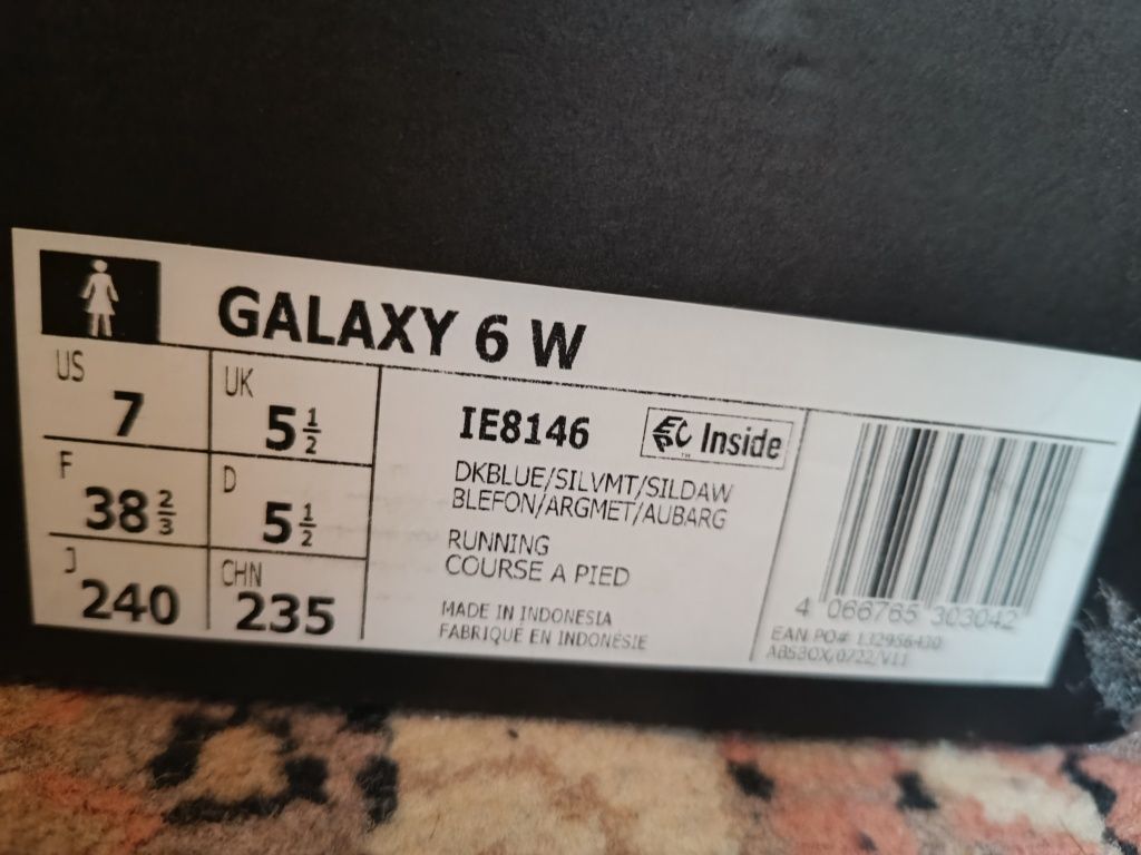 Adidas Galaxy 6 дамски 38⅔