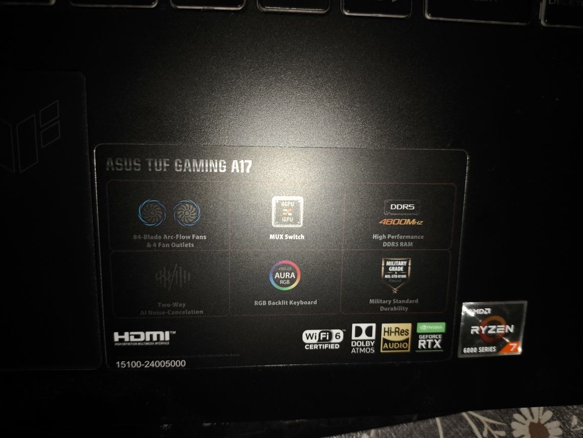 ASUS TUF Gaming A17 (2023 Edition)