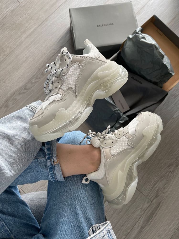 Balenciaga Triple S /Piele / Livrare 1 zi / 36-45