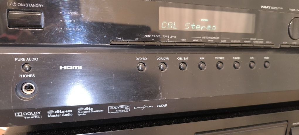Onkyo TX-SR507 и Onkyo DX-7222