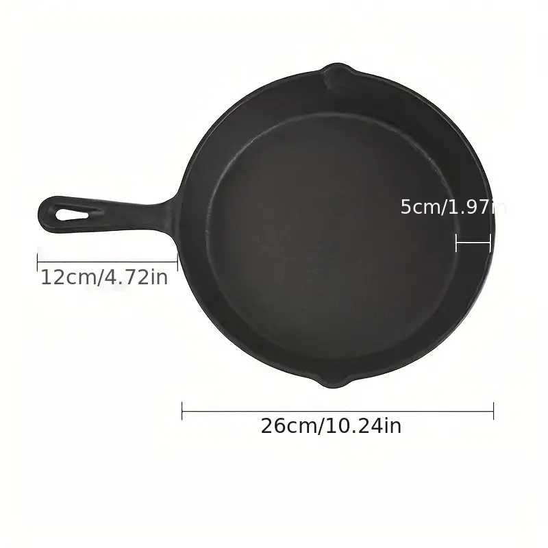 Set de 3 tigai  fonta OVERMONT , de 3 dimensiuni :  16 , 20 si 26 cm