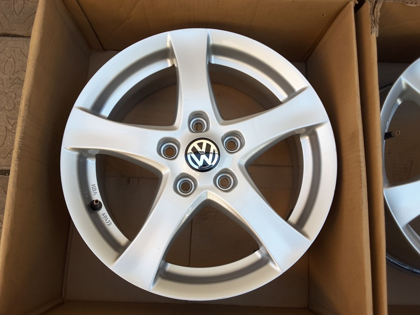jante aliaj 16; 5x112; Vw Golf 5, 6, 7, Plus, Caddy, Touran, Jetta