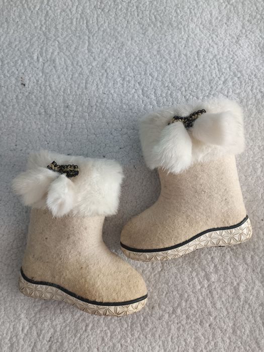 натуральные валенки из натурального войлока