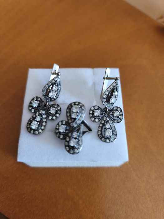 Продам комплект Кубачинского серебра