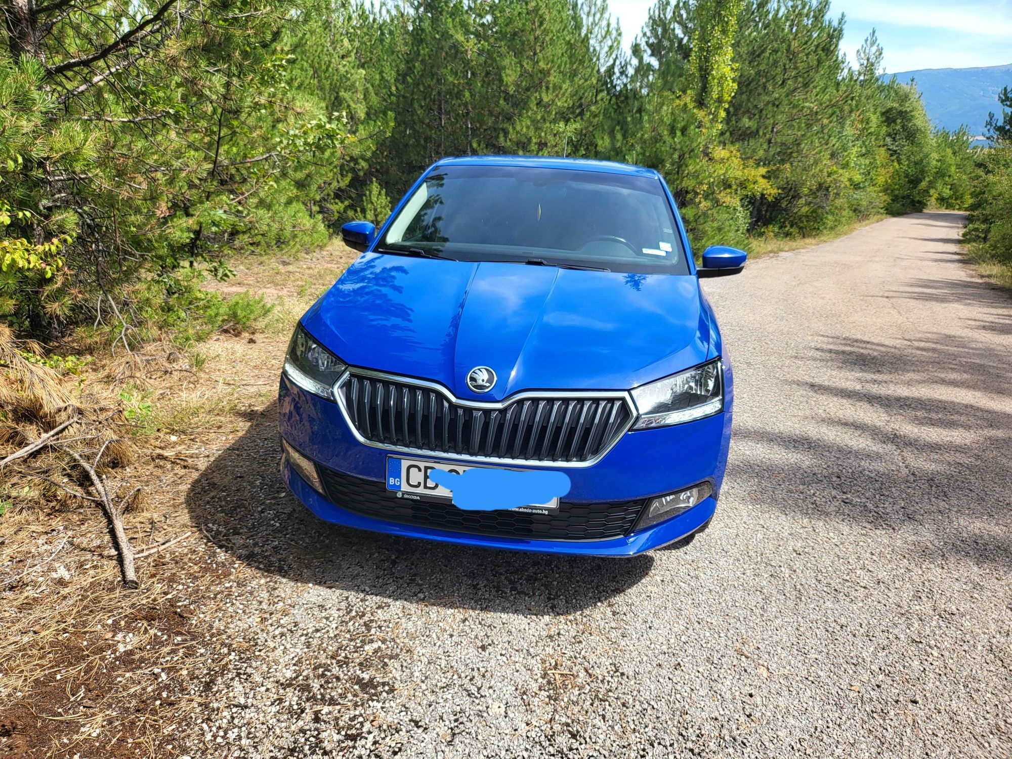 Шкода фабия facelift 1.0 mpi 86000km.