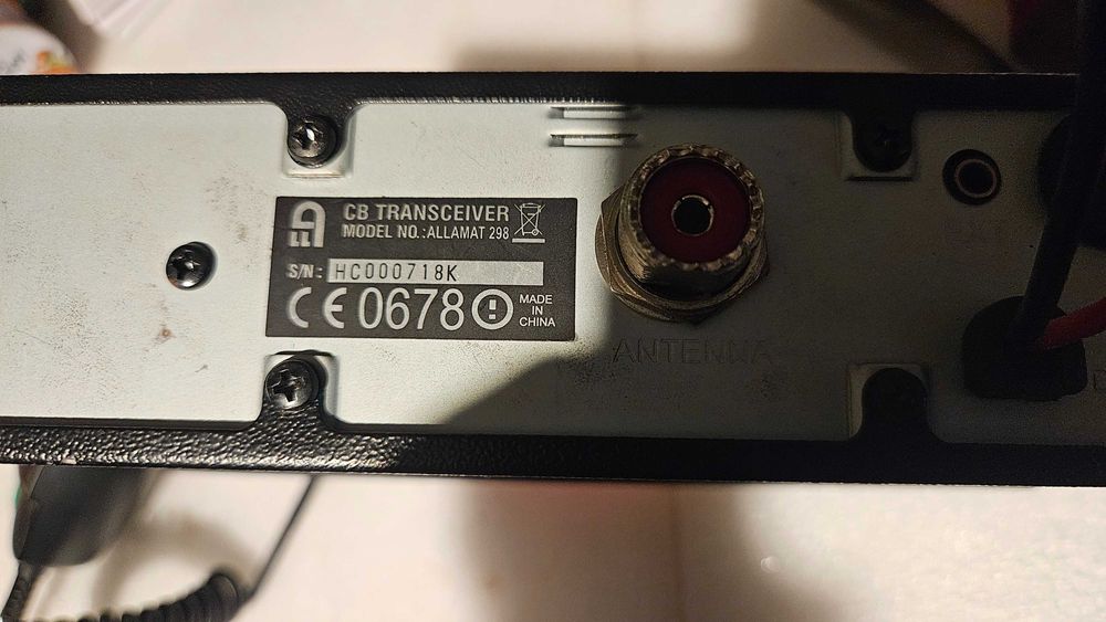 Statie Radio CB Allamat 298 cu Difuzor Frontal