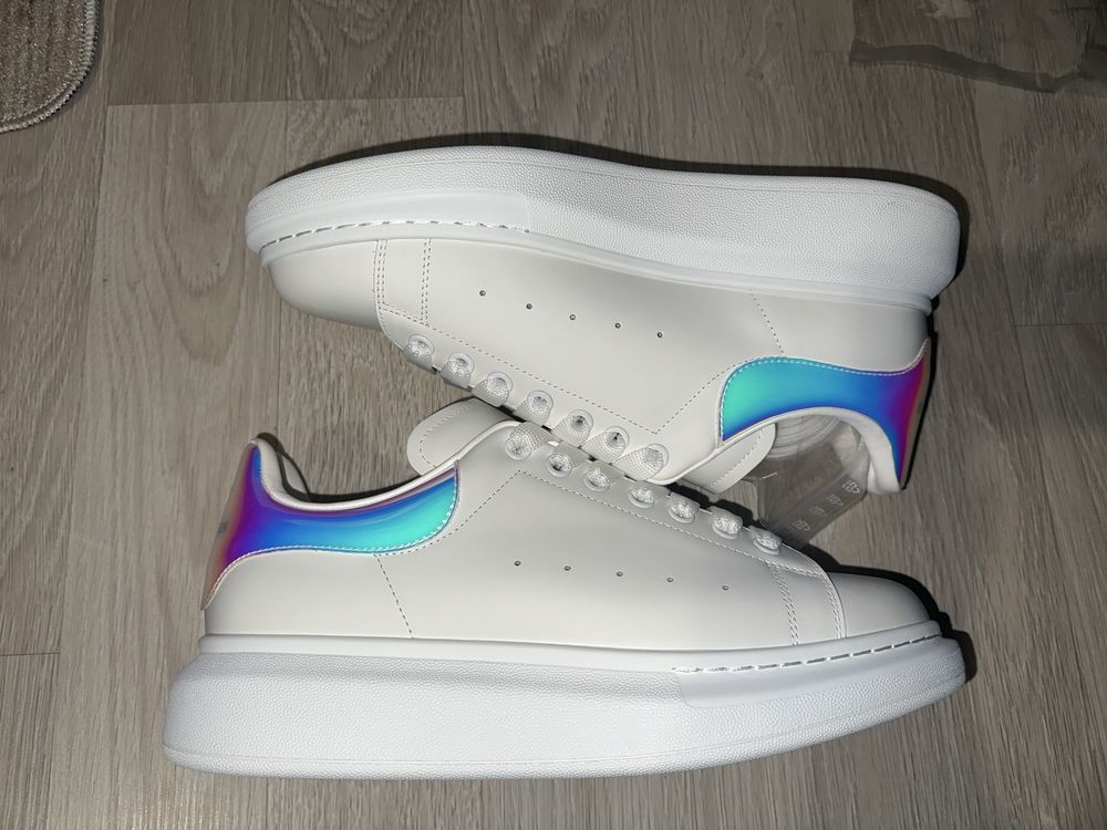 Alexandre McQueen white reflective