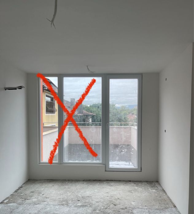 НОВА Намалена цена - ПВЦ PVC дограма врата 230х75 см - нова