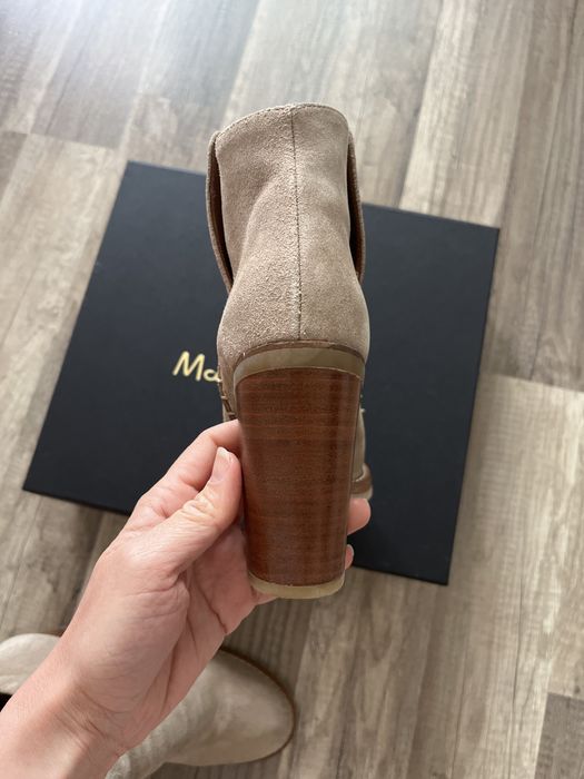 Botine piele Massimo Dutti, marimea 35
