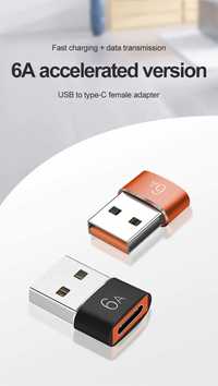 Адаптер 3,1 (2022г)Type-C USB Type-C для моб и компьютеров ноутбуков