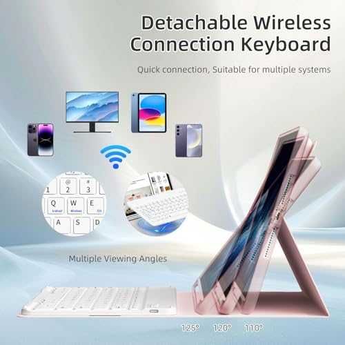 Нов Магнитен Калъф Клавиатура iPad 9 8 7 10.2 + Стойка + TPU за таблет
