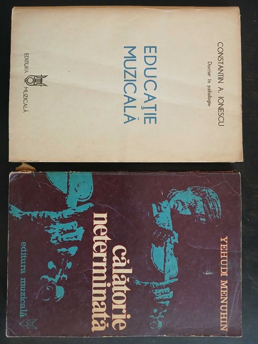 Educatie muzicala, C Ionescu, Calatorie neterminata, Yehudi Menuhin