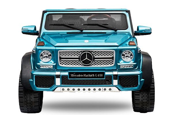 Masinuta electrica Kinderauto Mercedes G650 MAYBACH DELUXE #Albastru