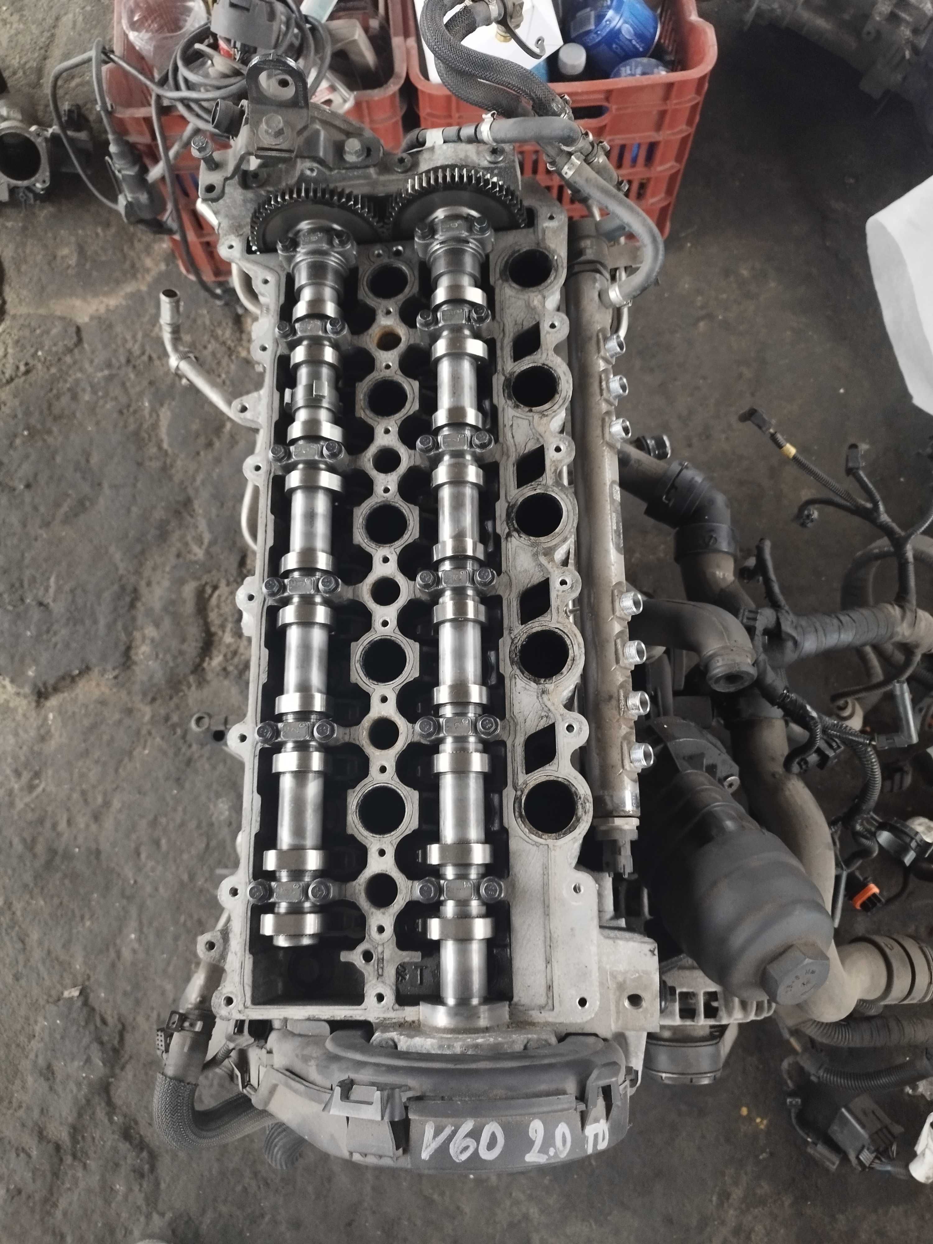 Двигател и скорости за Волво В60 2,0 дизел 2014г. 136к.с. Volvo V60