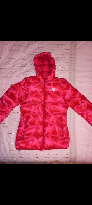 Geaca roz Adidas