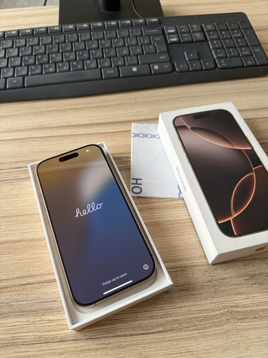 Продам Iphone 16 pro max 256 с гарантией