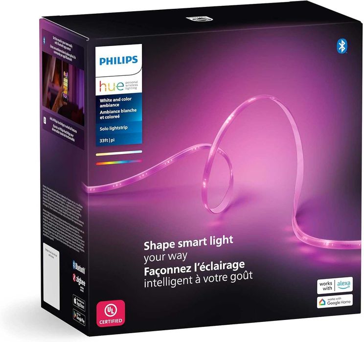 Philips Hue - 5-метрова смарт LED лента (RGBWW, HomeKit)