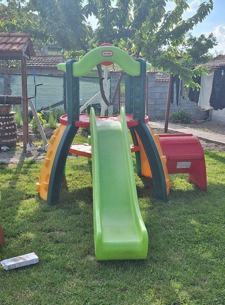 Детска катерушка с пързалки