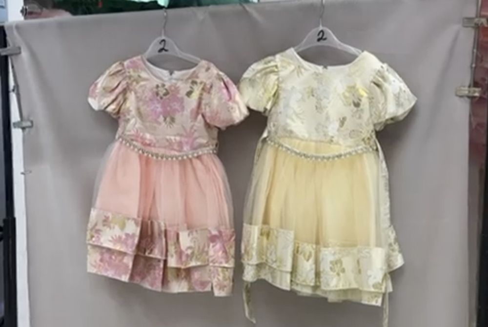 Детское нарядное платье