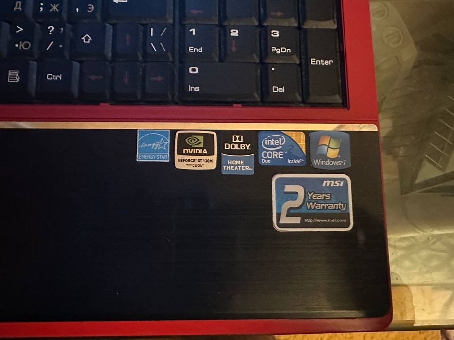 Продам ноутбук MSI