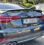 Eleron Portbagaj - Audi A4 B9 Berlina 2019+ Model S4 Negru Lucios