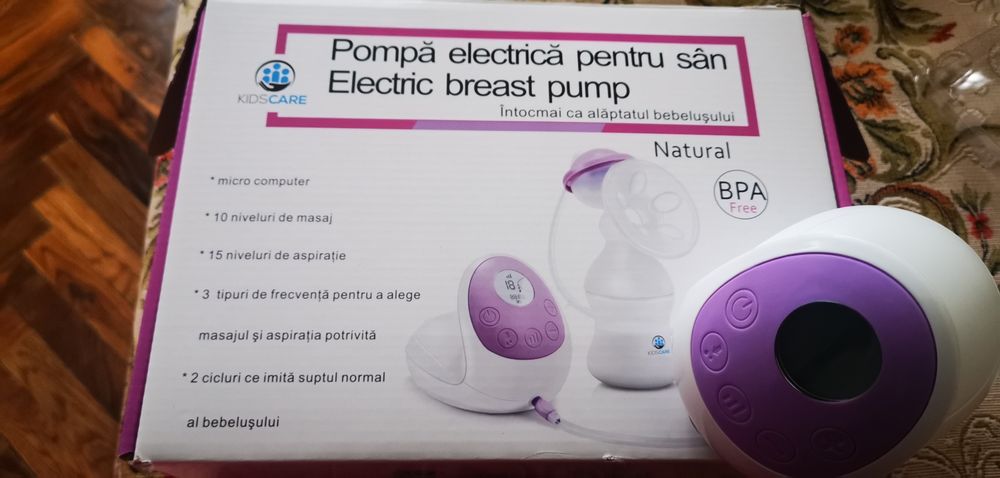 Pompa electrica pentru sâni