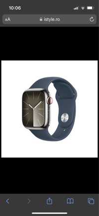 Apple watch seria 9 stainless steel
