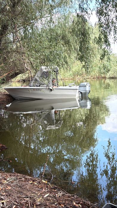 Barcă CRANCHI FLASH 5m + motor HONDA 100CP nou