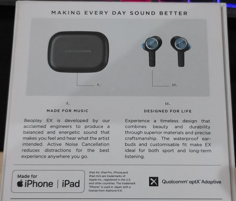 Bang & Olufsen Beoplay EX Anthracite Oxygen