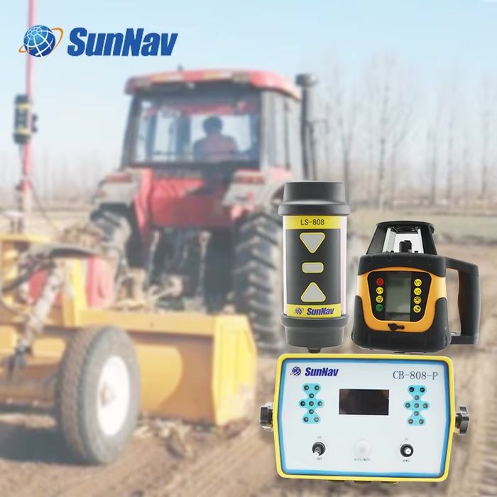 Ekranli SunNav Lazer yer tekislash moslamasi лазерный планировщик
