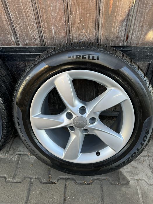 Jante Roti IARNA Orig.Audi Turbine S-line A6 4G A7 A4 A5 Q3 Q5 5x112